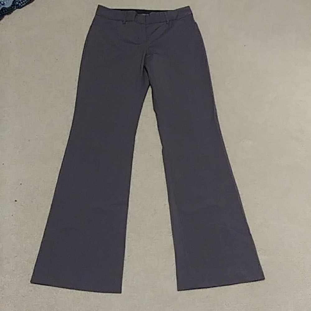 Express Editor grey fine pinstripe pants